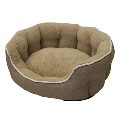 Afbeelding van Nobby Comfort bed Classic &quot;BRENTA&quot; lichtbruin L x B H: 59 53 18 cm