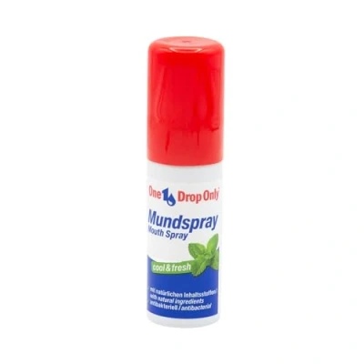 Afbeelding van One Drop Only Antibacteriële mondspray tegen slechte adem met natuurlijke ingrediënten voor een effectieve mondhygiëne, frisse spray, fresh (1 x 15 ml)