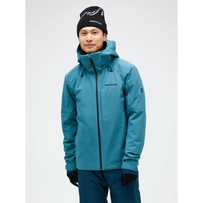 Afbeelding van Peak Performance Snowboardjas, Heren, Maat: Small, Petrol