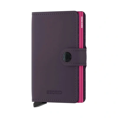 Afbeelding van Secrid Miniwallet Matte dark purple