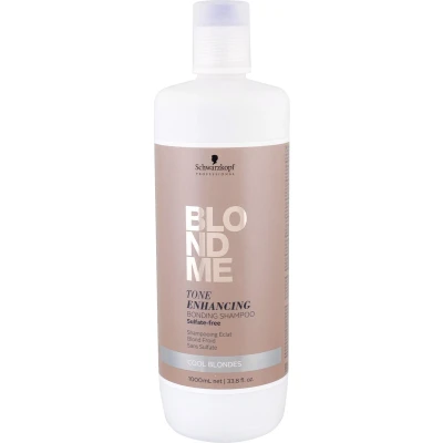 Afbeelding van Schwarzkopf Blond Me Tone Enhancing Bonding Shampoo Cool 1000ml