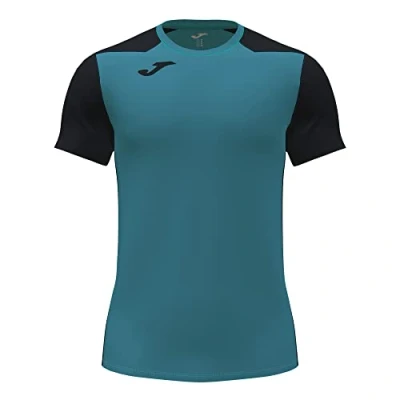 Afbeelding van Joma T shirt met korte mouwen Record II turquoise zwart