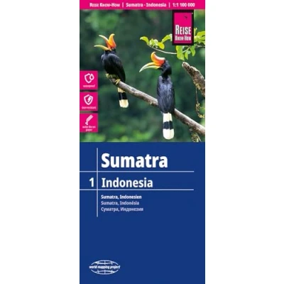 Afbeelding van Reise Know How Landkarte Sumatra (1:1.100.000) Indonesien 1: reiß und wasserfest (world mapping project)