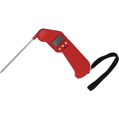 Afbeelding van Hygiplas Easytemp digitale thermometer rood