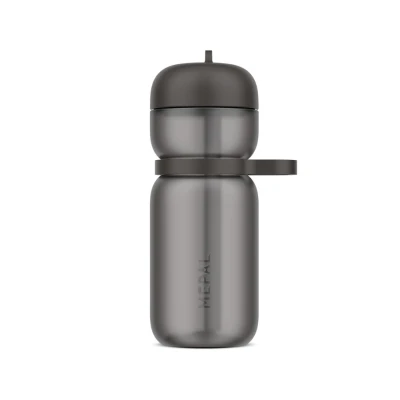 Afbeelding van Drinkfles flip sport 600ml graphite black