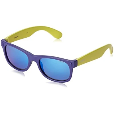 Afbeelding van Polaroid P0115 Kinderzonnebril, UDF/JY blauw groen, 46, uniseks