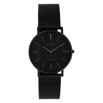 Afbeelding van OOZOO C9935 Horloge staal/Mesh Black 32 mm
