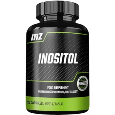 Afbeelding van Inositol 600mg 120 Capsules 4 Maanden Bevoorrading by MZ