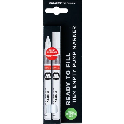 Afbeelding van Molotow 111EM Lege Marker Set 2mm