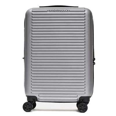 Afbeelding van Mandarina Duck Uniseks tankcase trolley Cabin Exp P10FSV21 bagagekoffer, grijs (grigio), 35x55x23/26(LxHxW), Koffer en rolkoffer