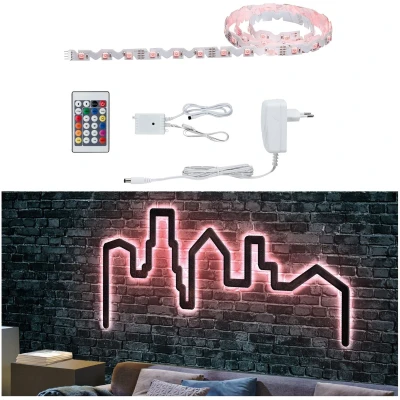 Afbeelding van Paulmann FlexLED 3D 78964 LED strip basisset Met connector (male) 12 V 1.5 m RGB 1 stuk(s)