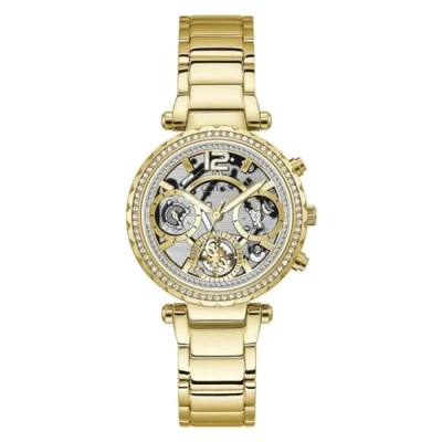 Afbeelding van GUESS GW0403L1 dames horloge 37 mm Zilverkleurig