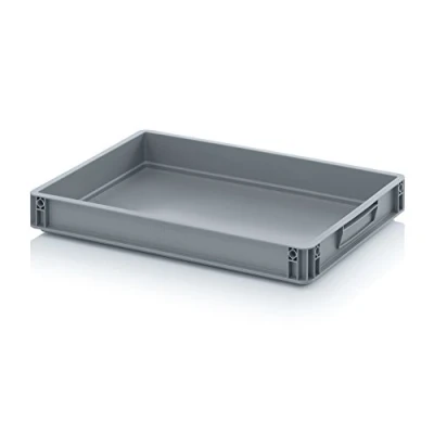 Afbeelding van Euro stapelbak 600x400x75 mm grijs