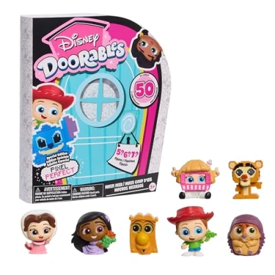 Afbeelding van Disney Doorables Pixel Perfect Multi Peek, Surprise 3,8 cm Collectible Figures Behind Every Door, Kids Toys for Ages 5 Up by Just Play