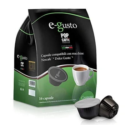 Afbeelding van Pop Caffè e Gusto 160 koffiecapsules, mengsel 2 Cremoso, compatibel met Nescafé Dolce
