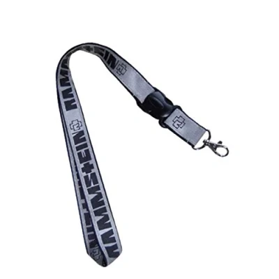 Afbeelding van Rammstein Schlüsselband Klassik Sleutelband klassiek, officiële band merchandise