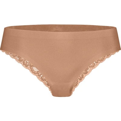 Afbeelding van ten Cate Secrets Brazilian MET KANT Slip, Dames, Maat: 36, Hazelnut