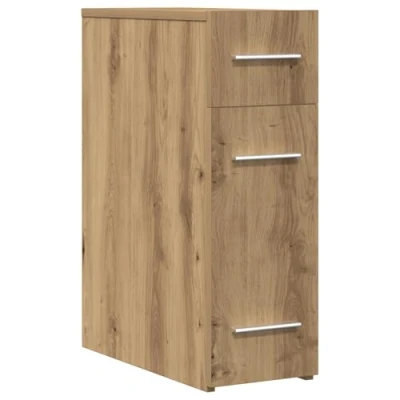 Afbeelding van vidaXL Apothekerkast Artisan eiken Bewerkt hout 20 x 45,5 60 cm