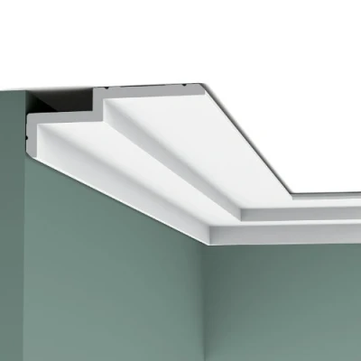 Afbeelding van Orac C391 Steps kroonlijst 200x6x16 cm afwerking van oneffenheden op wanden, vloeren en plafonds