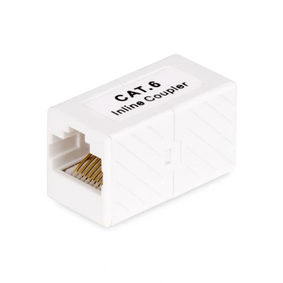 Afbeelding van StarTech.com RJ45 Koppelstuk, Inline Cat6 Coupler, Female naar (F/F) T568 Connector, UTP Verl