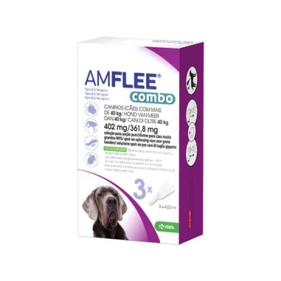 Afbeelding van Amflee Combo Spot on Hond 402 mg, &gt;40 kg 3 pipetten
