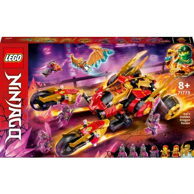Afbeelding van LEGO Ninjago Kai&#039;s gouden drakenvoertuig
