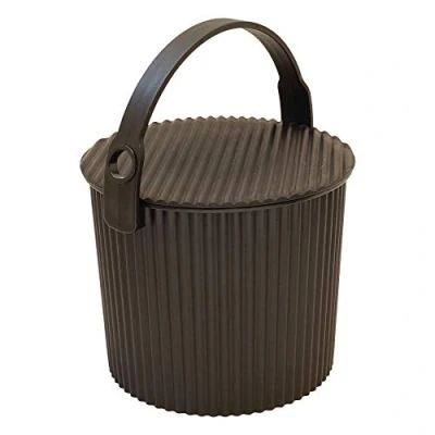 Afbeelding van Hachiman Opbergbak Omnioutil Opbergemmer Mini 4 Liter Zwart 21x22,4x17,5cm