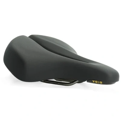 Afbeelding van Selle Royal Vaia Relaxed unisex zadel BikeTotaal.nl Zwart