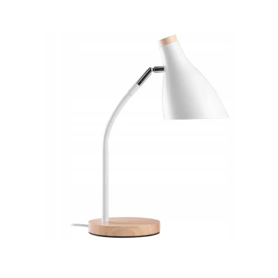 Afbeelding van LED bureaulamp E27 fitting Wit