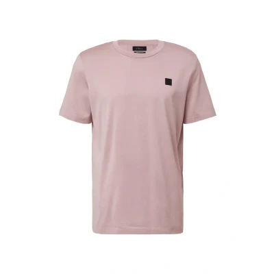 Afbeelding van s.Oliver Black Label MIT Labelpatch Tshirt basic, Heren, Maat: Medium, Zartrosa