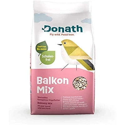 Afbeelding van Donath Balkonmix gepelde mix voor een proper terras waardevol vogelvoer alle seizoenen geproduceerd in Zuid Duitsland