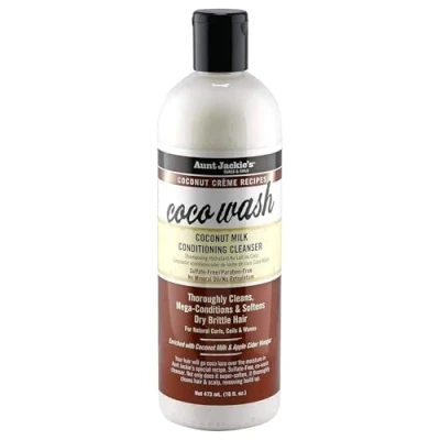 Afbeelding van Aunt Jackie&#039;s Coco Wash Coconut Milk Conditioning Cleanser 355ml