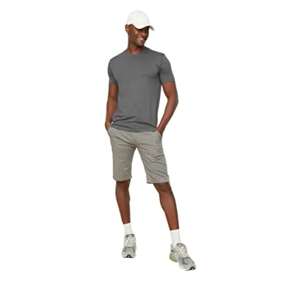 Afbeelding van Trendyol Bruin Regular Fit T Shirt Met Korte Mouwen Tmnss22Ts0271