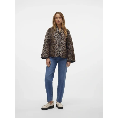 Afbeelding van Vero Moda Vmjane Reversible Jas Silver mink, Dames, Maat: Small, mink