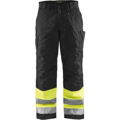Afbeelding van Blaklader Winterwerkbroek High Vis 1862 1811 Geel/Zwart D128