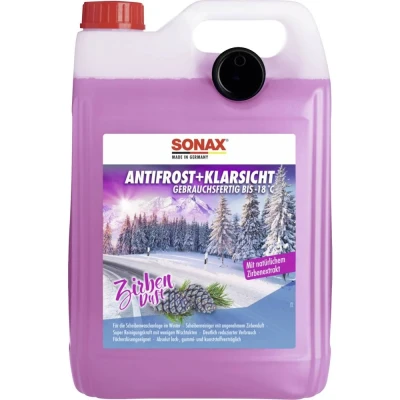 Afbeelding van Sonax AntiFrost+KlarSicht Zirbe 131552 Ruitensproeiervloeistof antivries 5 l