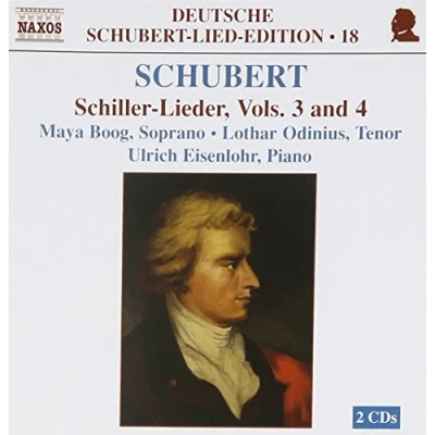Afbeelding van Maya Boog, Lothar Odinius, Ulrich Eisenlohr Schubert: Schiller Lieder Vol. 3 &amp; 4 (2 CD)