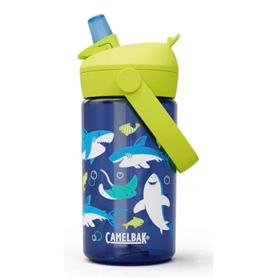 Afbeelding van CamelBak Thrive Flip Straw Kids 400 ml Sharks and Rays