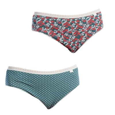 Afbeelding van 2er Pack Brislip Coquettes Baumwollhöschen 1032361 für Damen