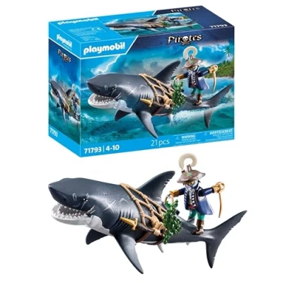 Afbeelding van PLAYMOBIL Playm. Gefahr durch Riesenhai 71793 constructiespeelgoed