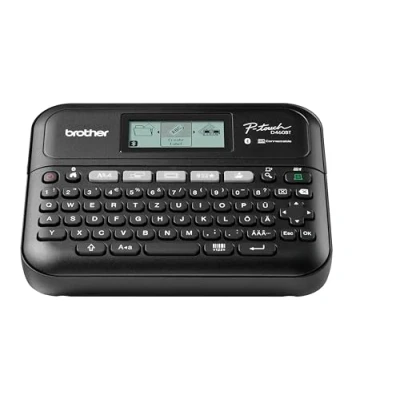Afbeelding van Brother PT D460BT Labelmaker voor thuiskantoor en kantoor (voor 3,5 tot 18 mm brede TZE tapes, met bluetooth interface)