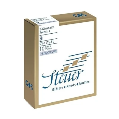 Afbeelding van Steuer Bb Klarinet Rieten White Line French 1 1.5 10 Stuks Verpakking