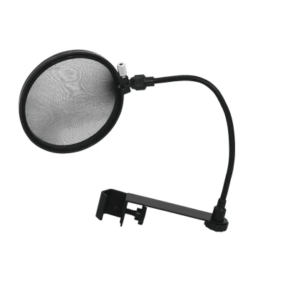 Afbeelding van Omnitronic Microfoon Pop Filter, Zwart