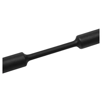 Afbeelding van HellermannTyton 319 00600 Krimpkous zonder lijm Zwart 6 mm 2 Krimpverhouding:3:1 1 m
