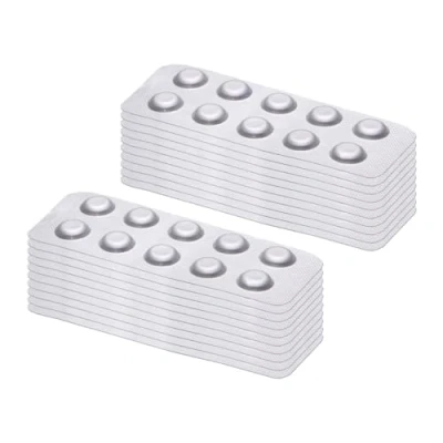 Afbeelding van POWERHAUS24 2 in 1 voordeelset, 200 fotometer testtabletten, 100 DPD vrij chloor en fenolrood, pH waarde, kwaliteit Made Germany, voor PoolLAB, Scuba, PoolScan nog veel meer.