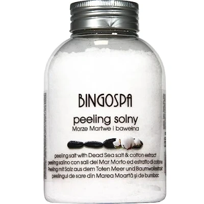 Afbeelding van BINGOSPA peeling zout uit de Dode Zee met katoenextract, 580 g