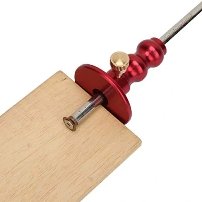 Afbeelding van Wielmarker, Houten Markering Liniaal, Tenon Wiel Liniaal Tool voor Professioneel Timmerwerk of DIY