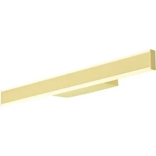 Afbeelding van Slv one linear 50 wandopbouwarmatuur up down 2700 3000k phase messing 1008086