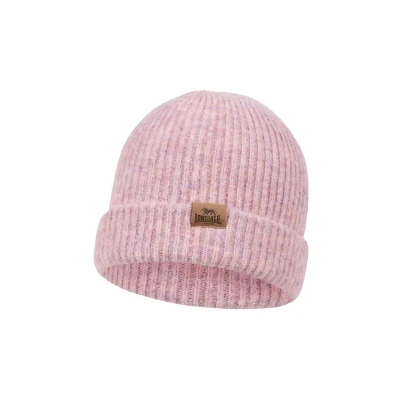 Afbeelding van Lonsdale Uniseks Bridport beanie muts, aubergine, One size