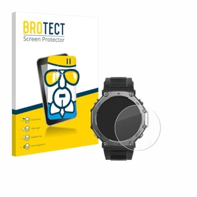 Afbeelding van BROTECT Glas Screen Protector voor Huami Amazfit T Rex 3 Schermbeschermer [9H Hardheid, Beschermglas Folie niet Gehard Glas]